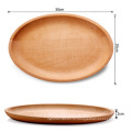 Главная польза Буковый деревянный поднос, деревянная плита.